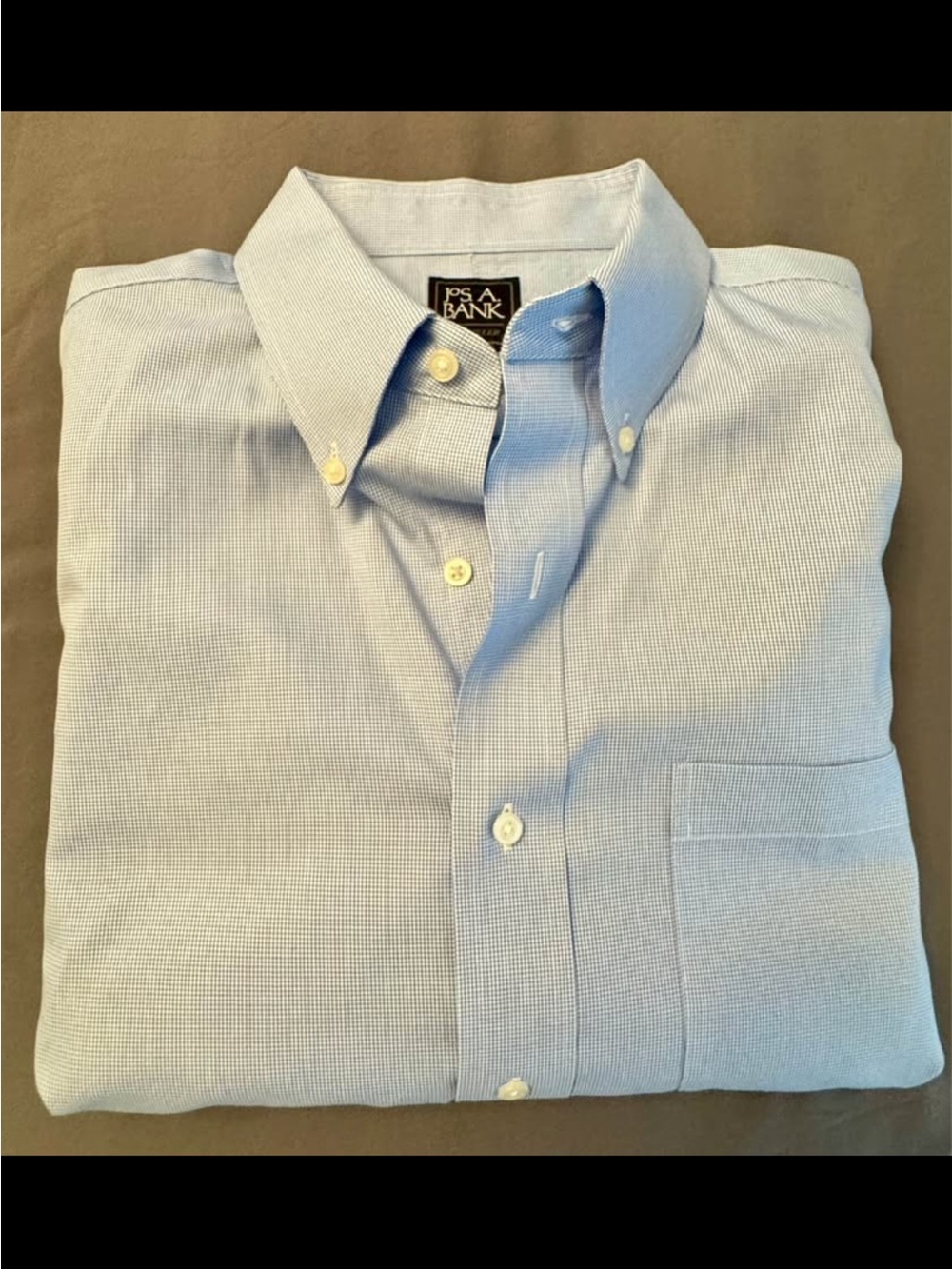 Jos. A. Bank Light Blue Button-Down Dress Shirt
